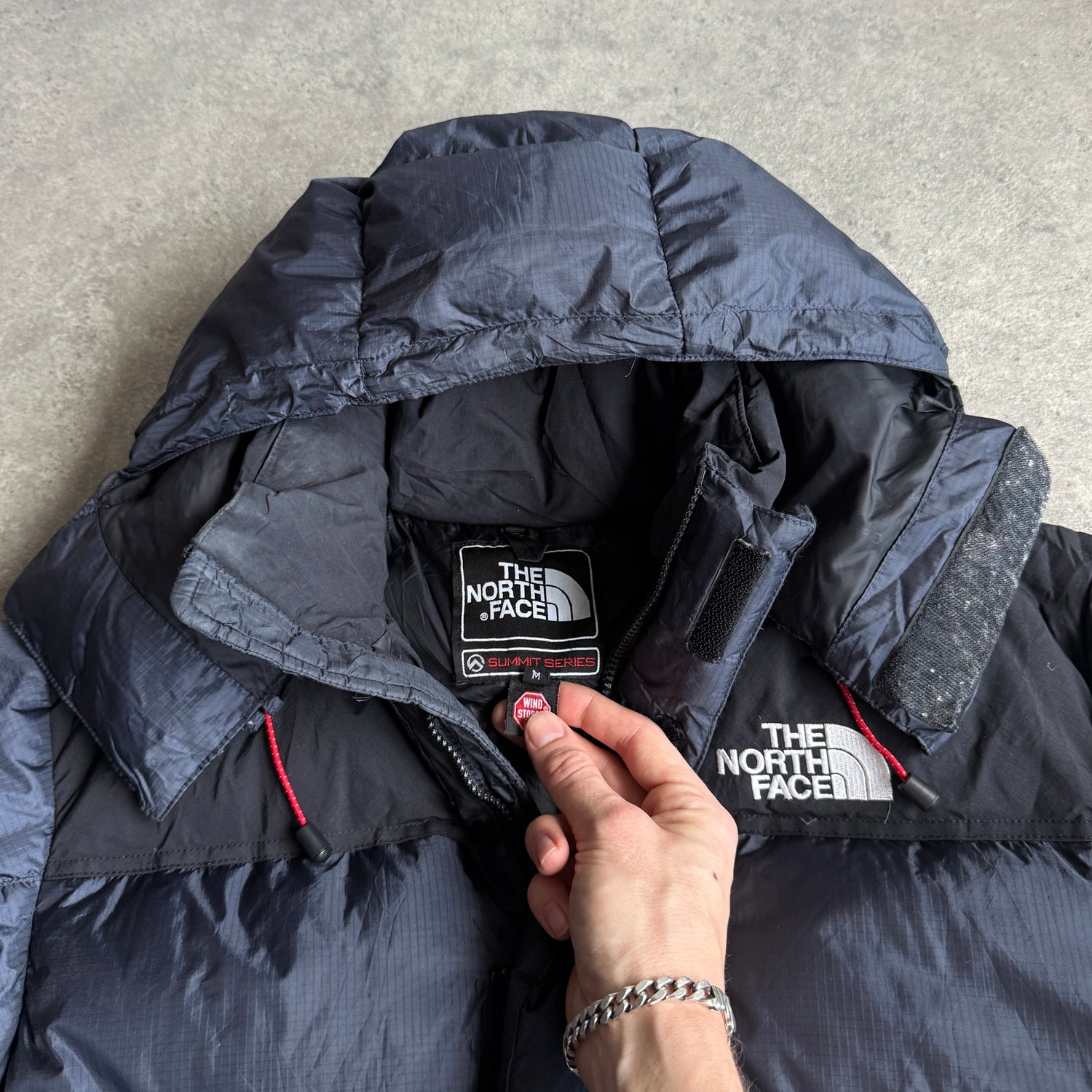The North Face Baltoro 700 down fill windstopper puffer jacket (M)
