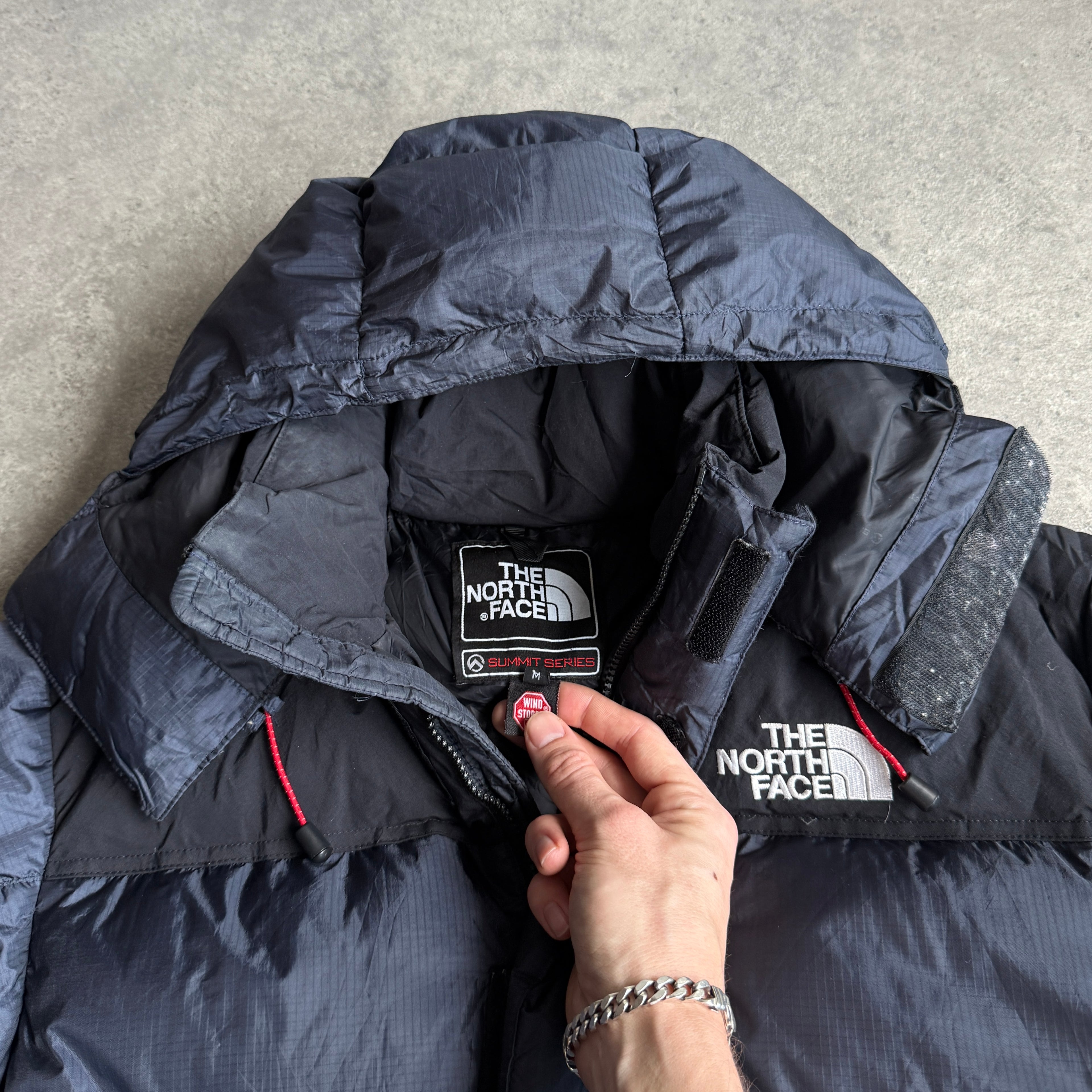 The North Face Baltoro 700 down fill windstopper puffer jacket (M)