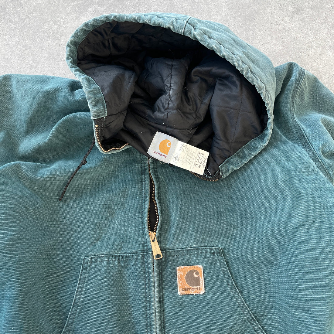 Carhartt RARE 1998 heavyweight active hooded jacket (XL)
