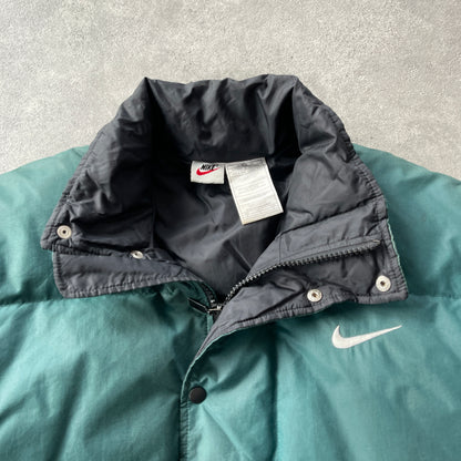 Nike 1990s heavyweight down fill puffer jacket (M)