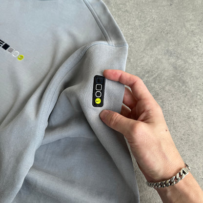 Nike 1999 heavyweight embroidered spellout sweatshirt (L)