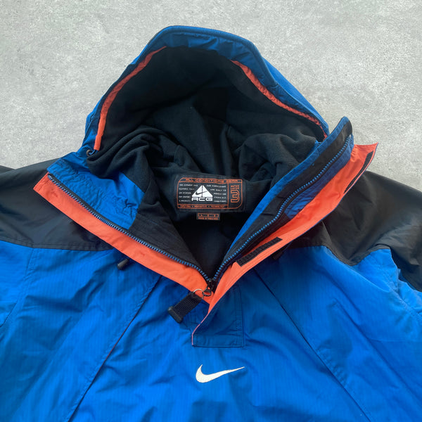 Nike ACG 1990s storm fit heavyweight waterproof technical jacket (L)