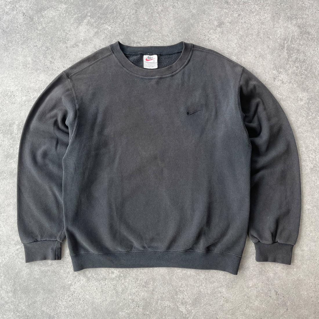 Nike 1990s heavyweight embroidered sweatshirt (M)