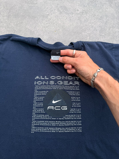 nike acg 2001 heavyweight graphic t-shirt, back view