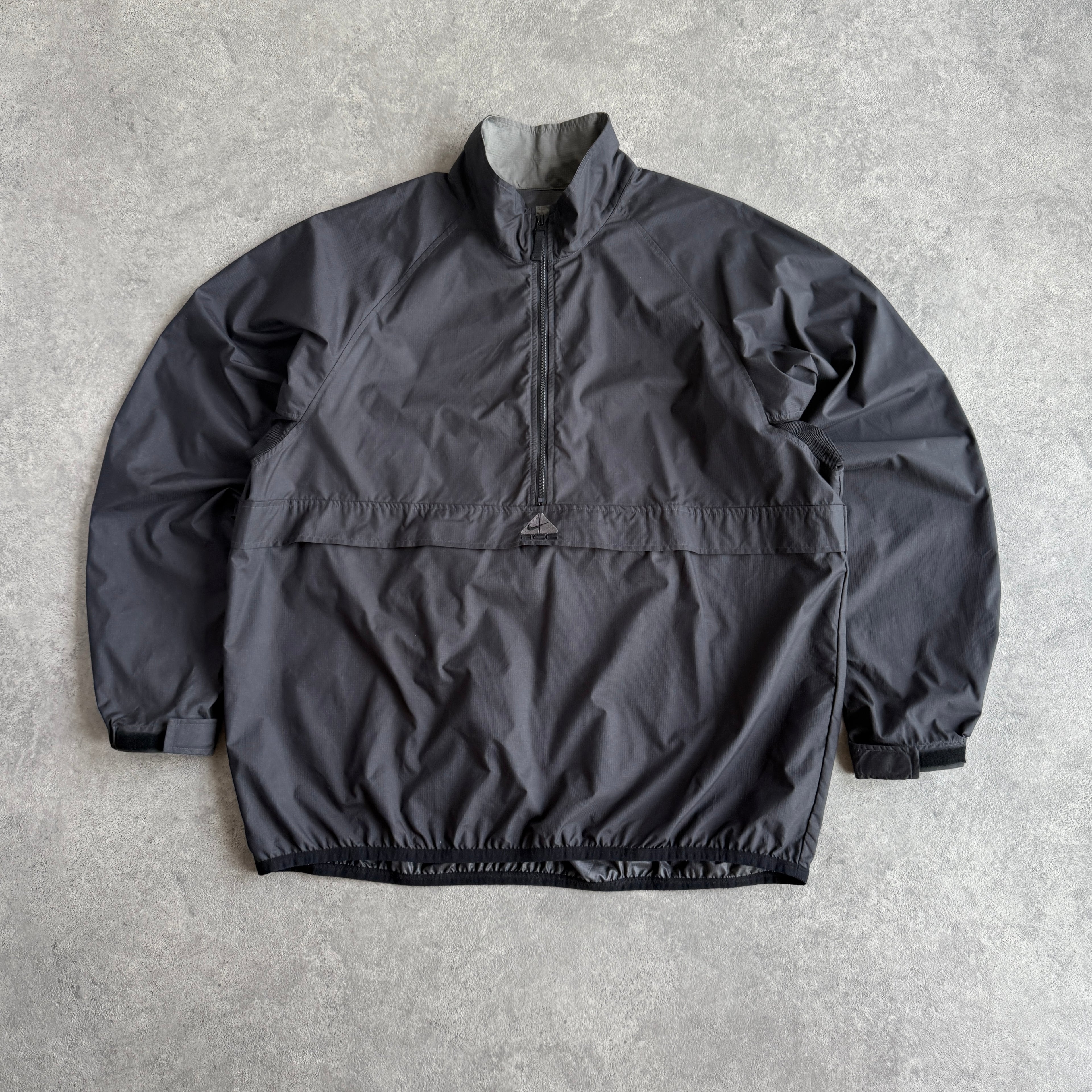 Nike ACG 1990s 1/4 zip lightweight packable shell jacket (XXL)