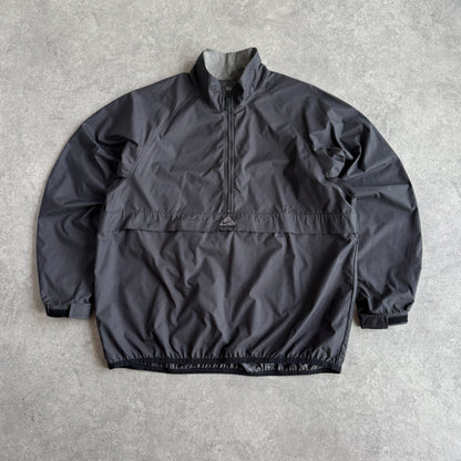 Nike ACG 1990s 1/4 zip lightweight packable shell jacket (XXL)