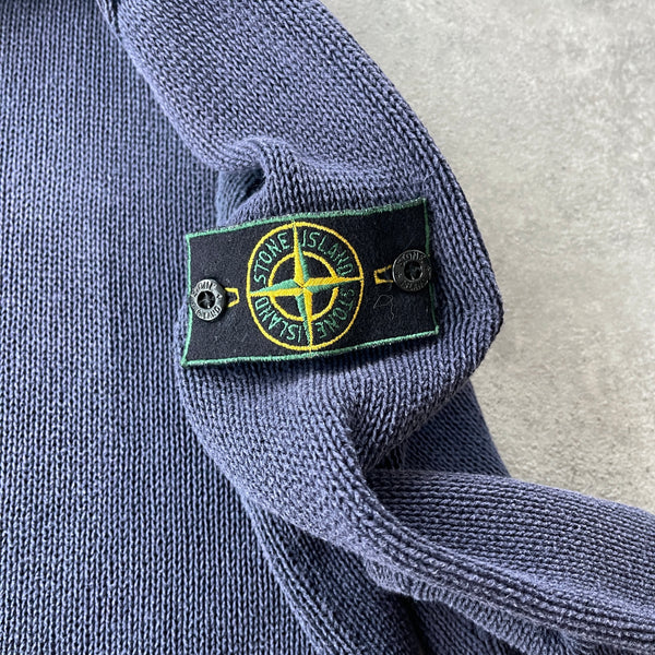 Stone Island RARE S/S 1999 heavyweight knitted jumper (M)