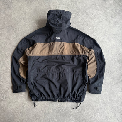 Oakley Software RARE 2000s heavyweight waterproof technical jacket (XL)