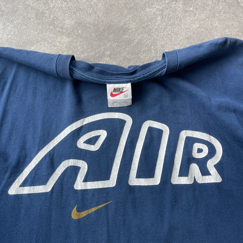 Nike Air RARE 1990s heavyweight graphic t-shirt (XL)