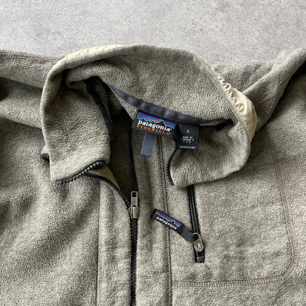 Patagonia A/W 1996 deep pile sherpa fleece jacket (XL)