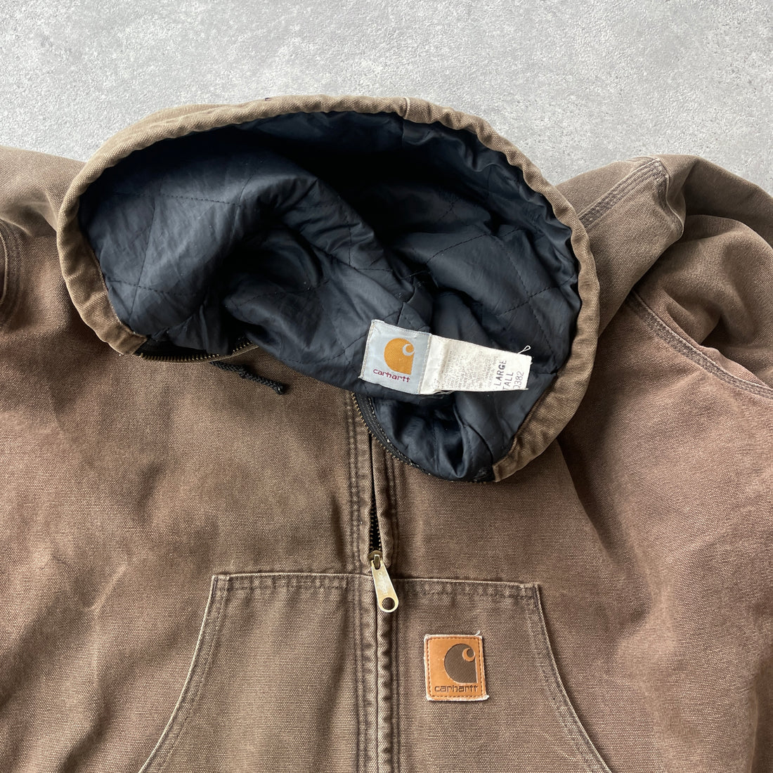 Carhartt RARE 1998 heavyweight hooded active jacket (XL)