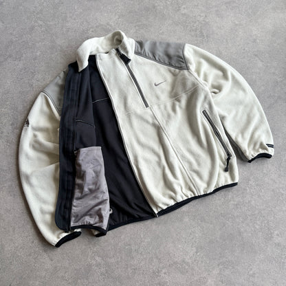Nike ACG RARE 2008 technical dual zip Polartec fleece (XL)