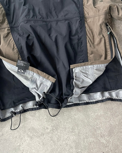 Oakley Software RARE 2000s technical 1/4 zip  shell jacket (S)