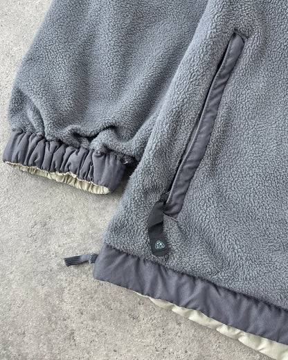 nike acg 2000s reversible heavyweight storm clad fleece jacket (l)