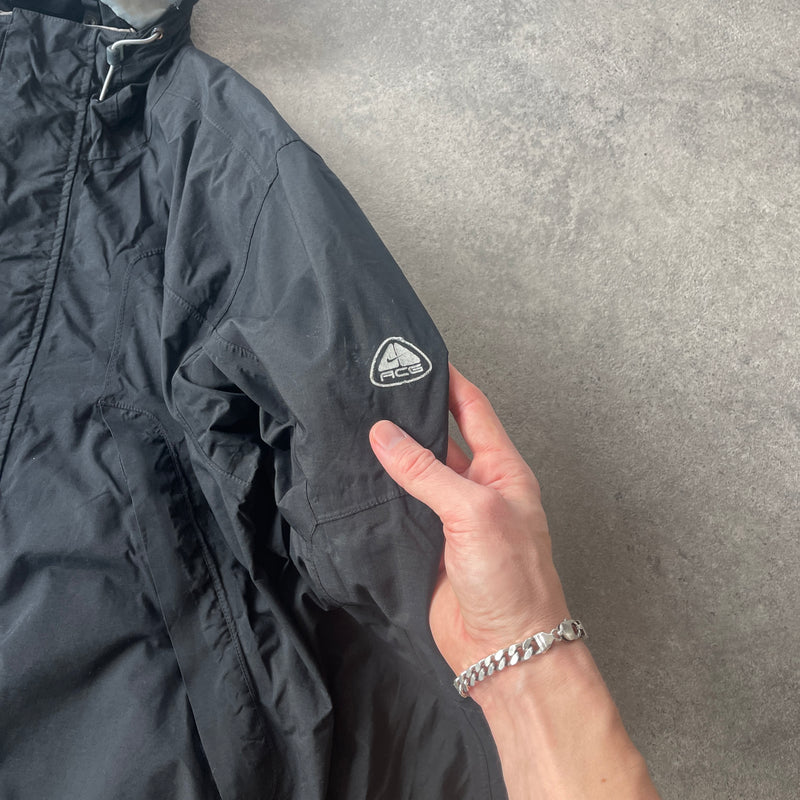 Nike ACG 2000s technical waterproof spellout jacket (M)