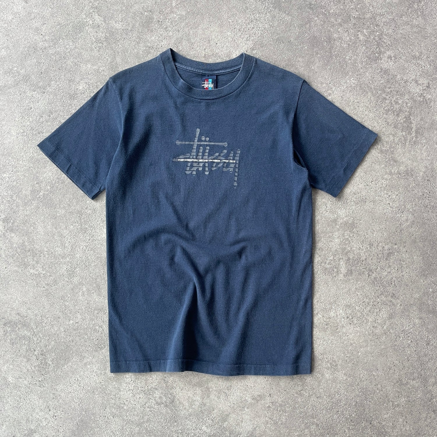 Stussy 1990s single stitch heavyweight graphic t-shirt (S)