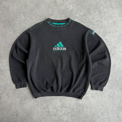 Adidas Equipment 1990s heavyweight embroidered sweatshirt (XL)