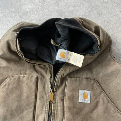 Carhartt RARE 1998 heavyweight quilted vest jacket (L)