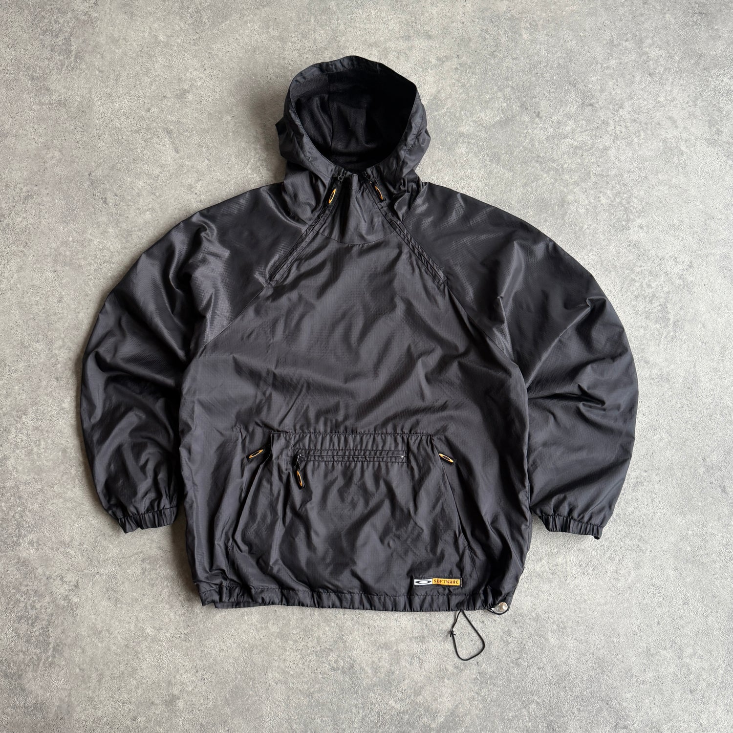 Oakley Software 2000s asymmetric technical shell jacket (M)