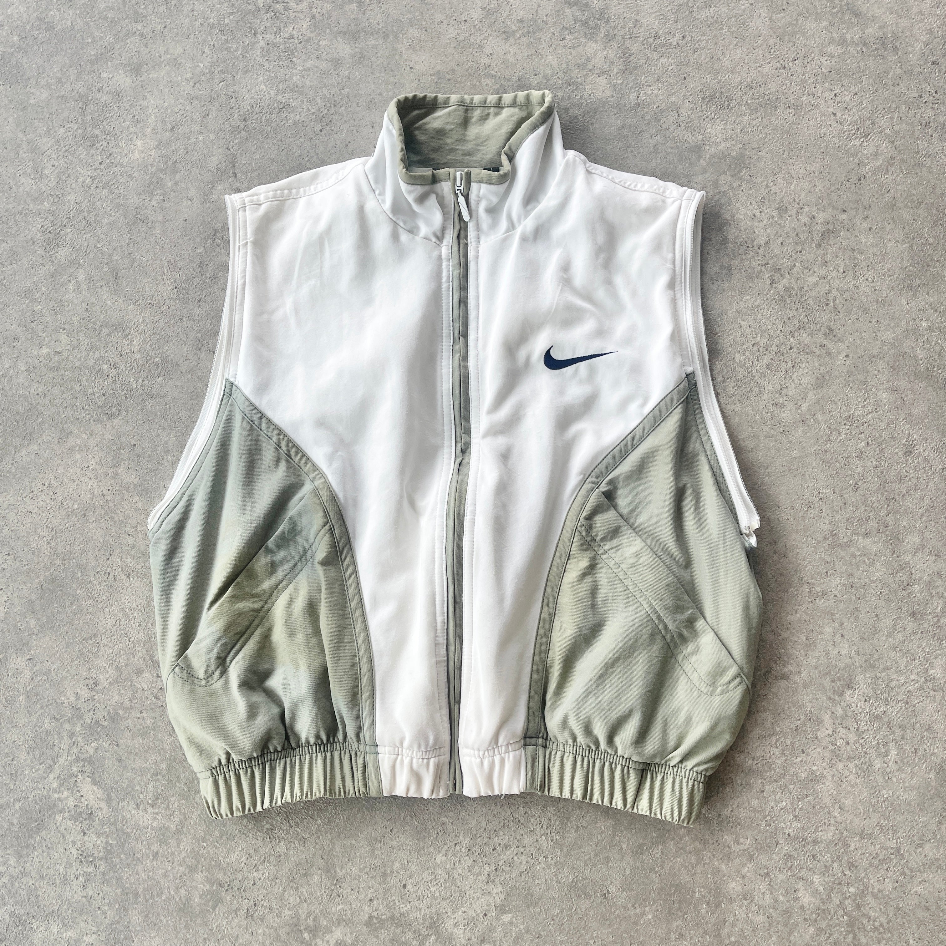 Nike RARE 1990s convertible colour block track jacket (S)