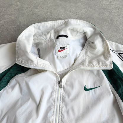 Nike Air 1990s lightweight embroidered swoosh shell jacket (XL)