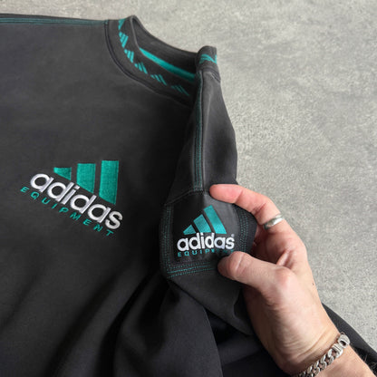 Adidas Equipment 1990s heavyweight embroidered sweatshirt (XL)