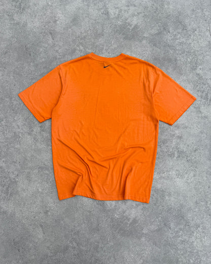 nike acg 2001 heavyweight graphic t-shirt in orange, back view
