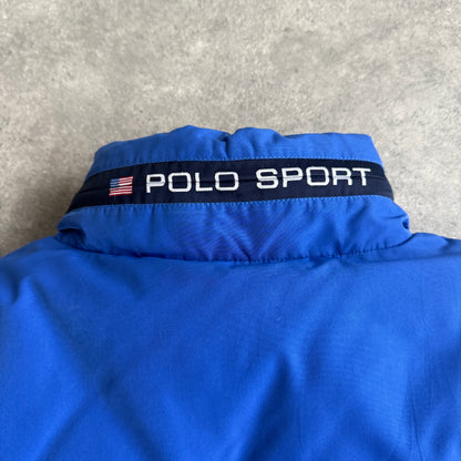 Polo Sport Ralph Lauren RARE 1990s fleece lined puffer jacket (XL)