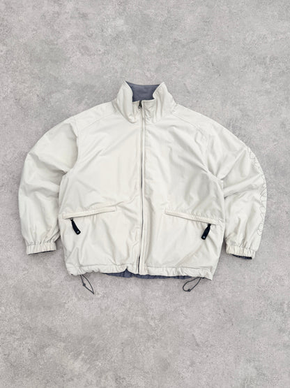 nike acg 2000s reversible storm clad fleece jacket, shell side front view