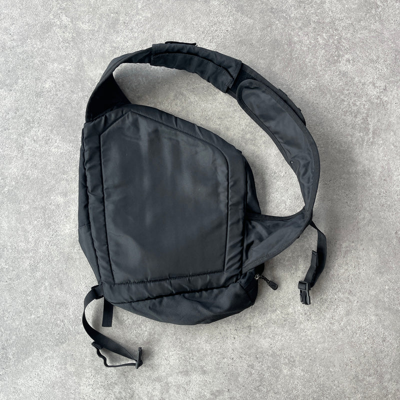 Nike 1990s technical tri-harness sling bag (20”x18”)