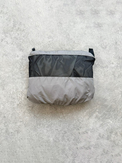 nike acg 1990s packable shell jacket, orange neck loop detail