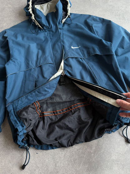 nike acg 1990s lightweight technical waterproof jacket, cuff detail