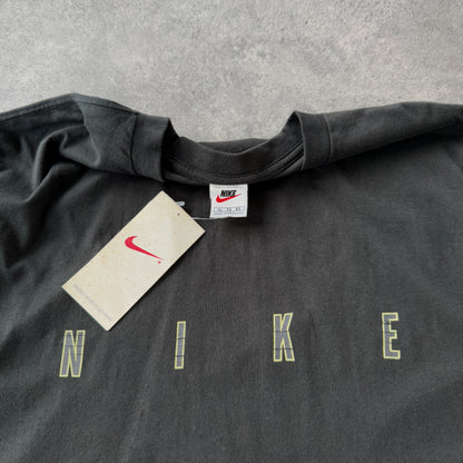 Nike 1990s deadstock heavyweight spellout t-shirt (XL)