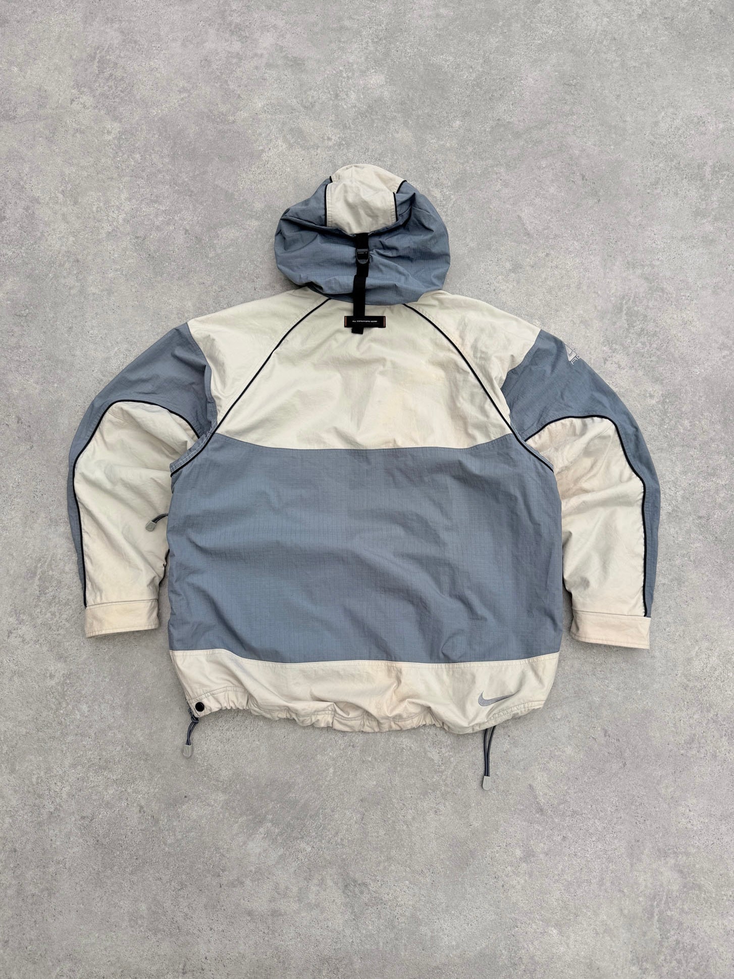 nike acg 1998 storm fit technical pullover jacket, cuff detail