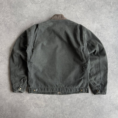 Carhartt RARE 2004 J97 MOS heavyweight blanket lined Detroit jacket (L)