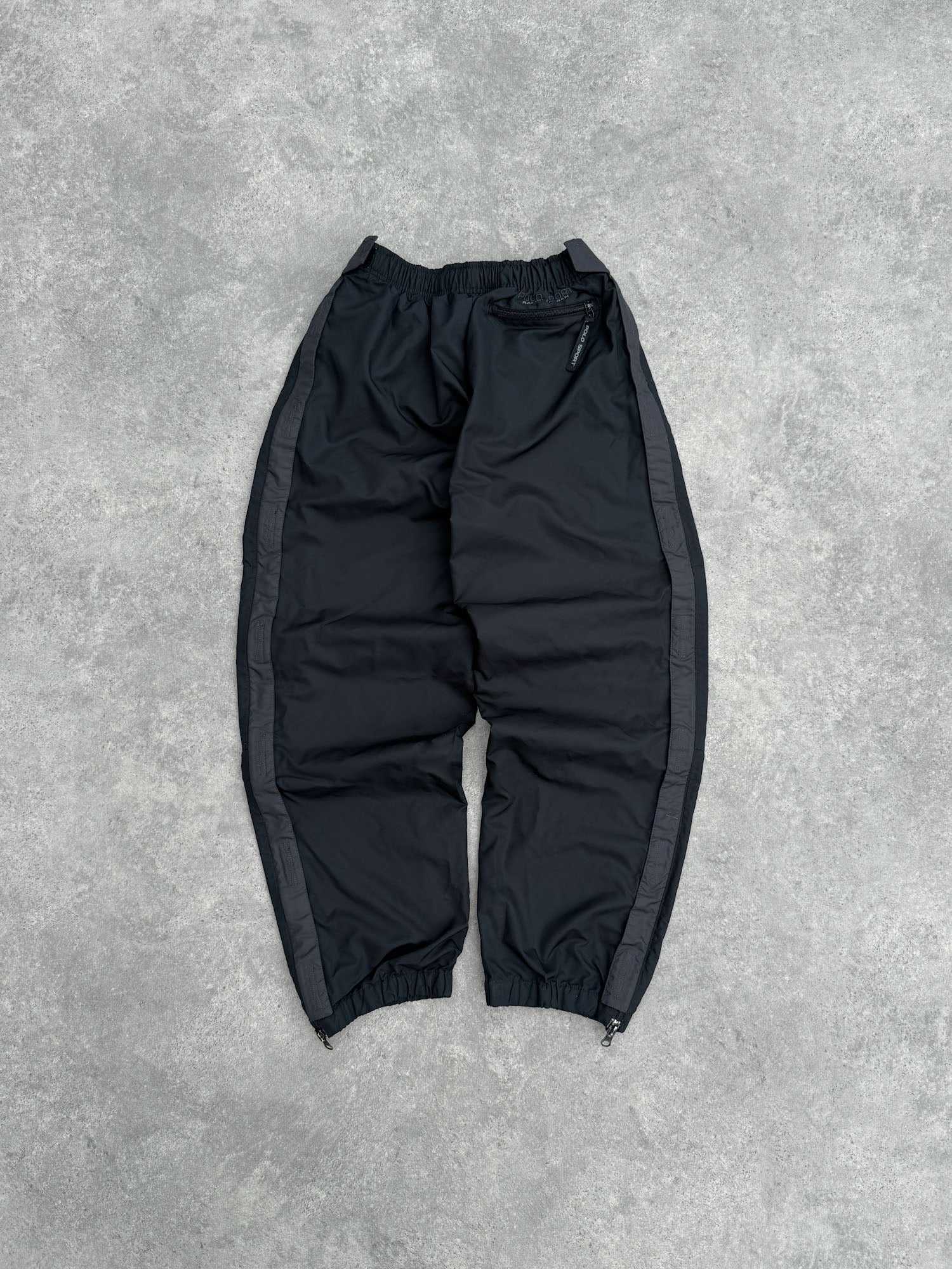 polo sport ralph lauren 1990s technical track pant, back view
