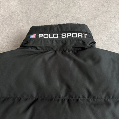 Polo Sport Ralph Lauren RARE 1990s fleece lined down filled puffer jacket (M)
