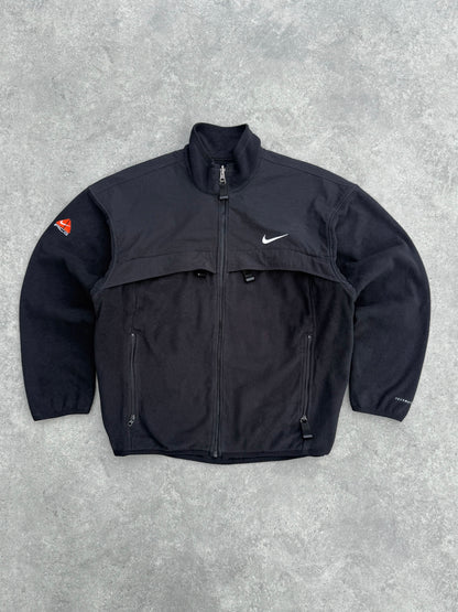 nike acg 1998 polartec heavyweight fleece jacket (l)