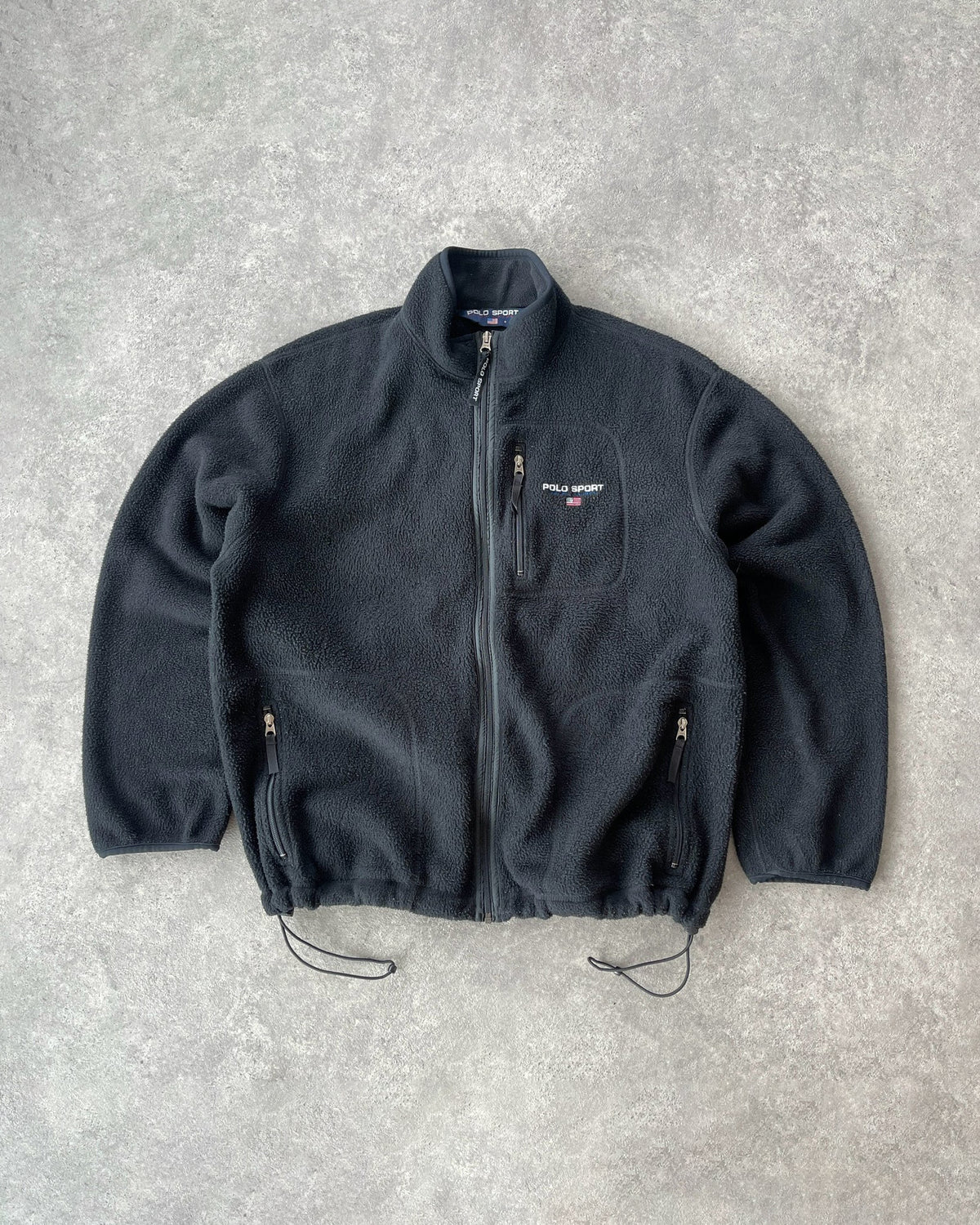 Polo Sport Ralph Lauren 1990s heavyweight polartec fleece jacket (L)