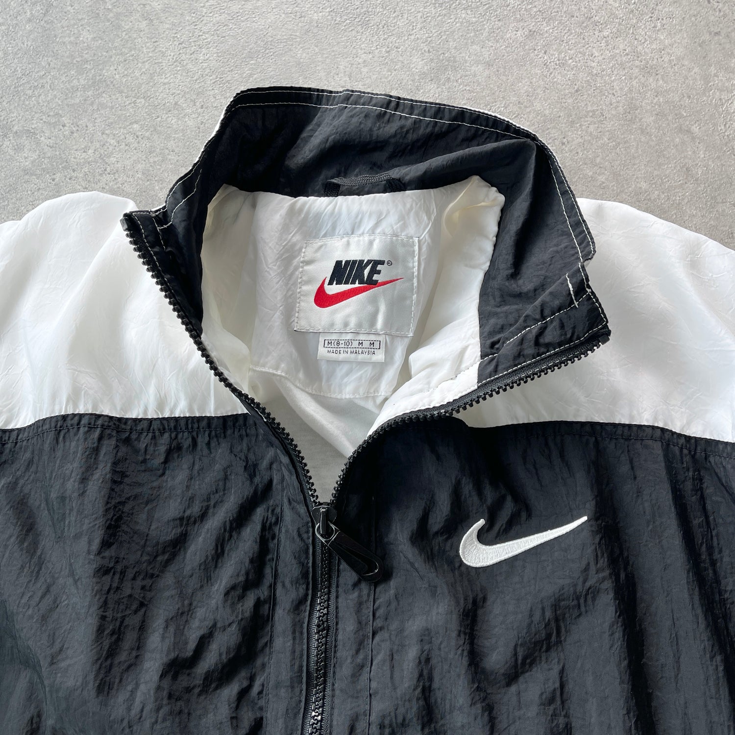 Nike 1990s lightweight colour block shell jacket (M)