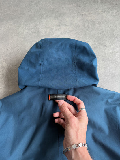 nike acg 1990s lightweight technical waterproof jacket, storm flap detail