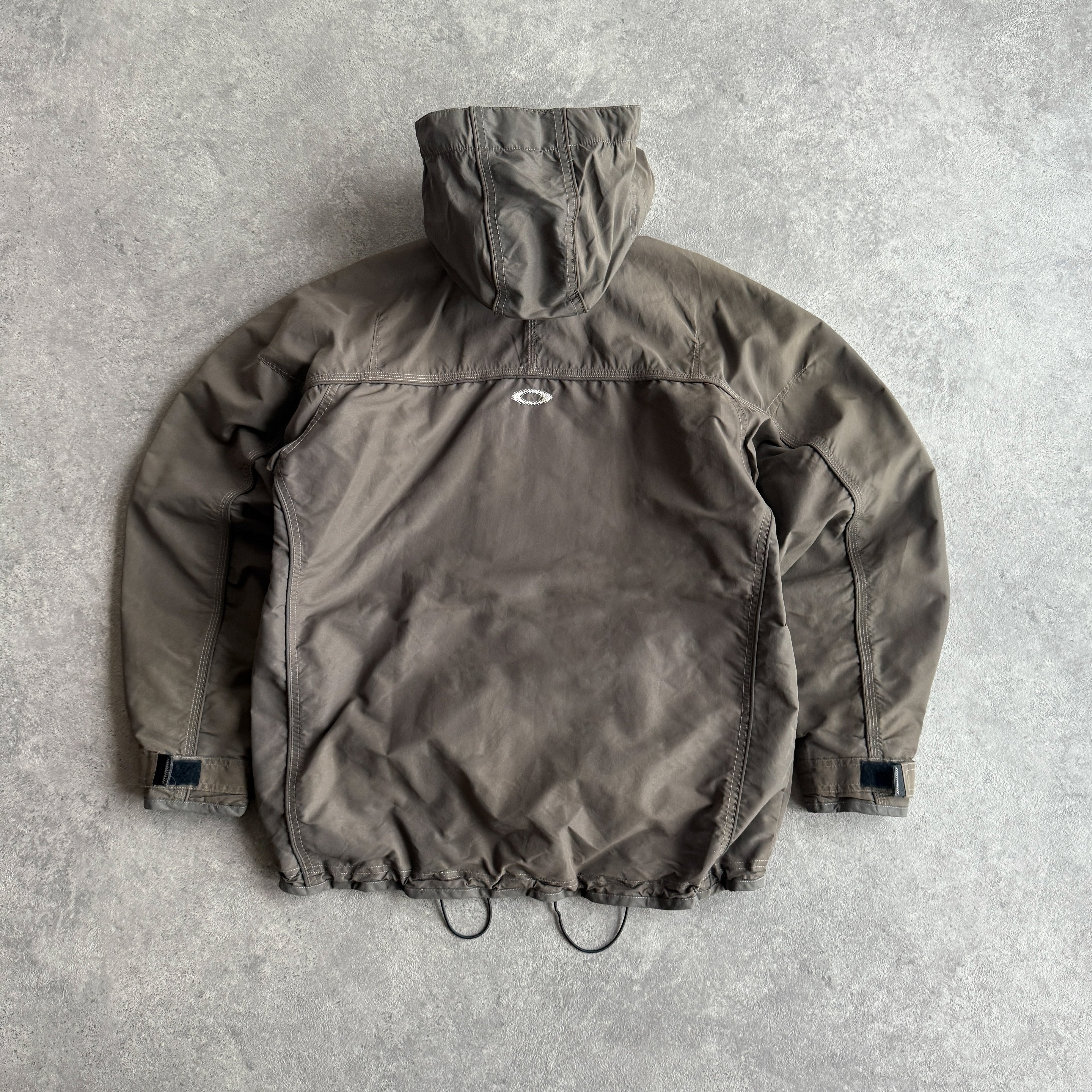 Oakley Software RARE 2000s heavyweight waterproof technical jacket (M)