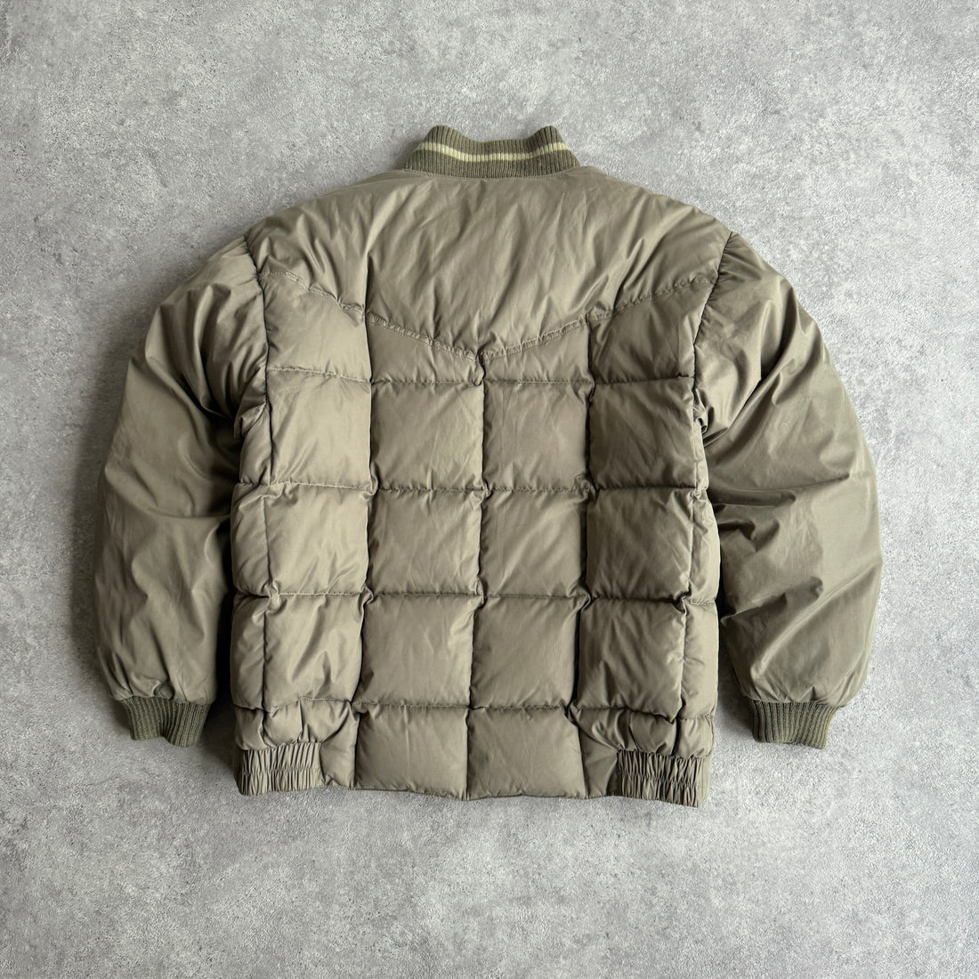 Stussy Outdoor RARE 1990s down fill puffer bomber jacket (M)