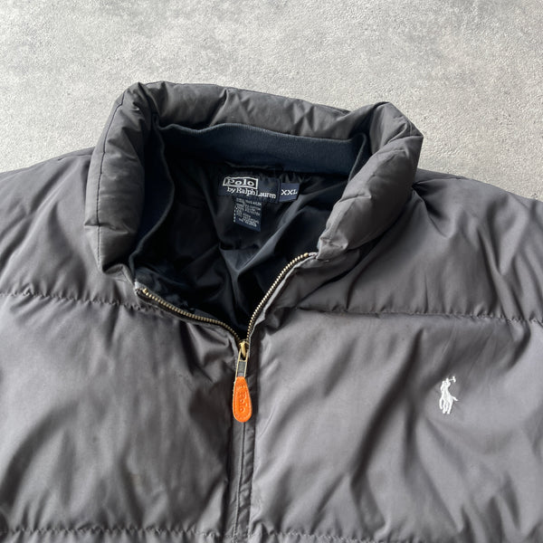 Ralph Lauren 1990s heavyweight puffer bomber jacket (XXL)