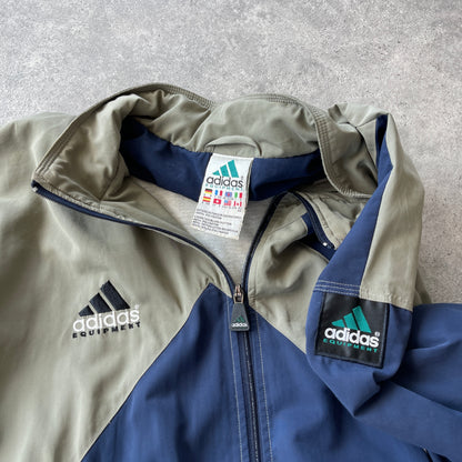 Adidas Equipment 1990s lightweight embroidered track jacket (XL)