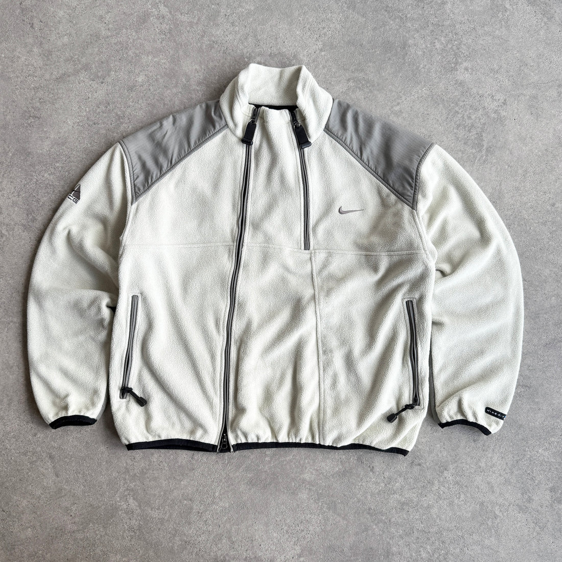 Nike ACG RARE 2008 technical dual zip Polartec fleece (XL)