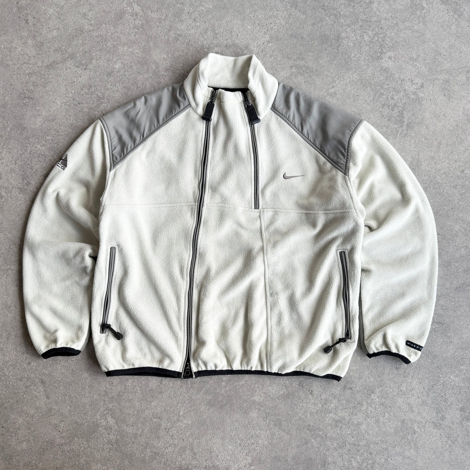 Nike ACG RARE 2008 technical dual zip Polartec fleece (XL)