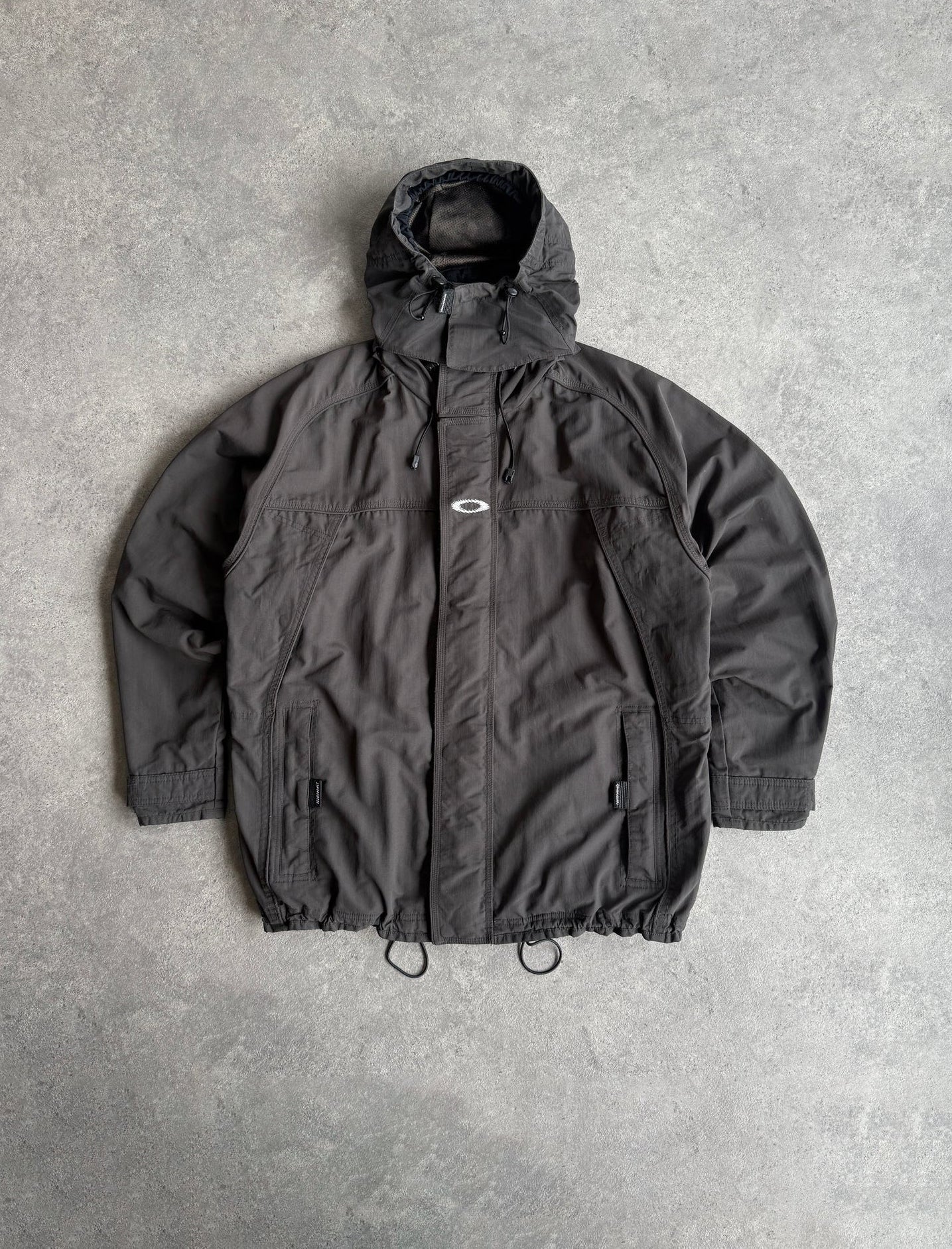 oakley software 2000s heavyweight technical jacket, front view