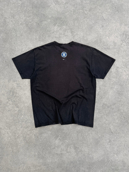 nike shox 2000s heavyweight graphic t-shirt, chest logo detail
