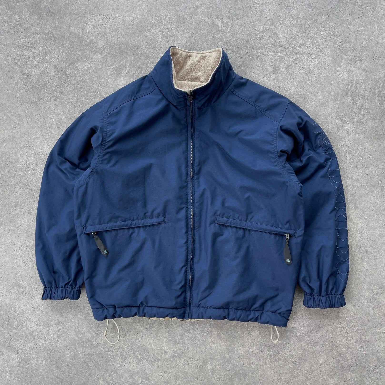 Nike ACG RARE 2000s reversible heavyweight Storm Clad fleece jacket (M)